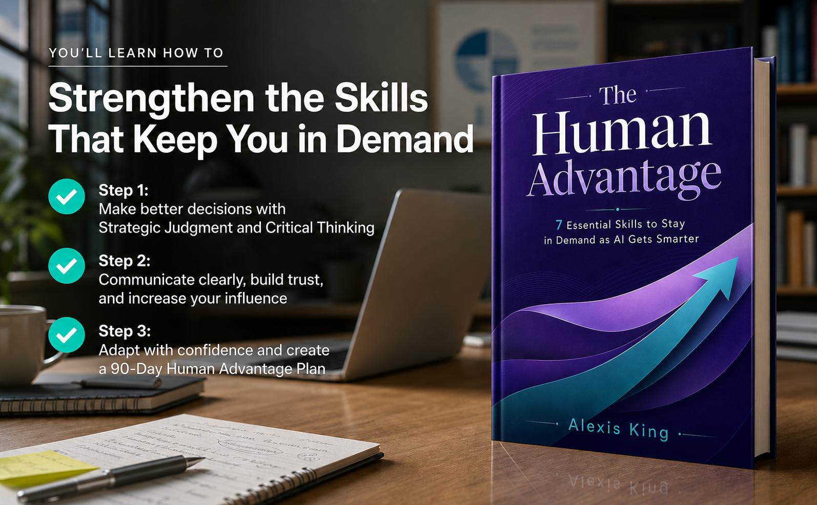 The Human Advantage by Alexis King - 7 Essential Skills to Stay in Demand as AI Gets Smarter